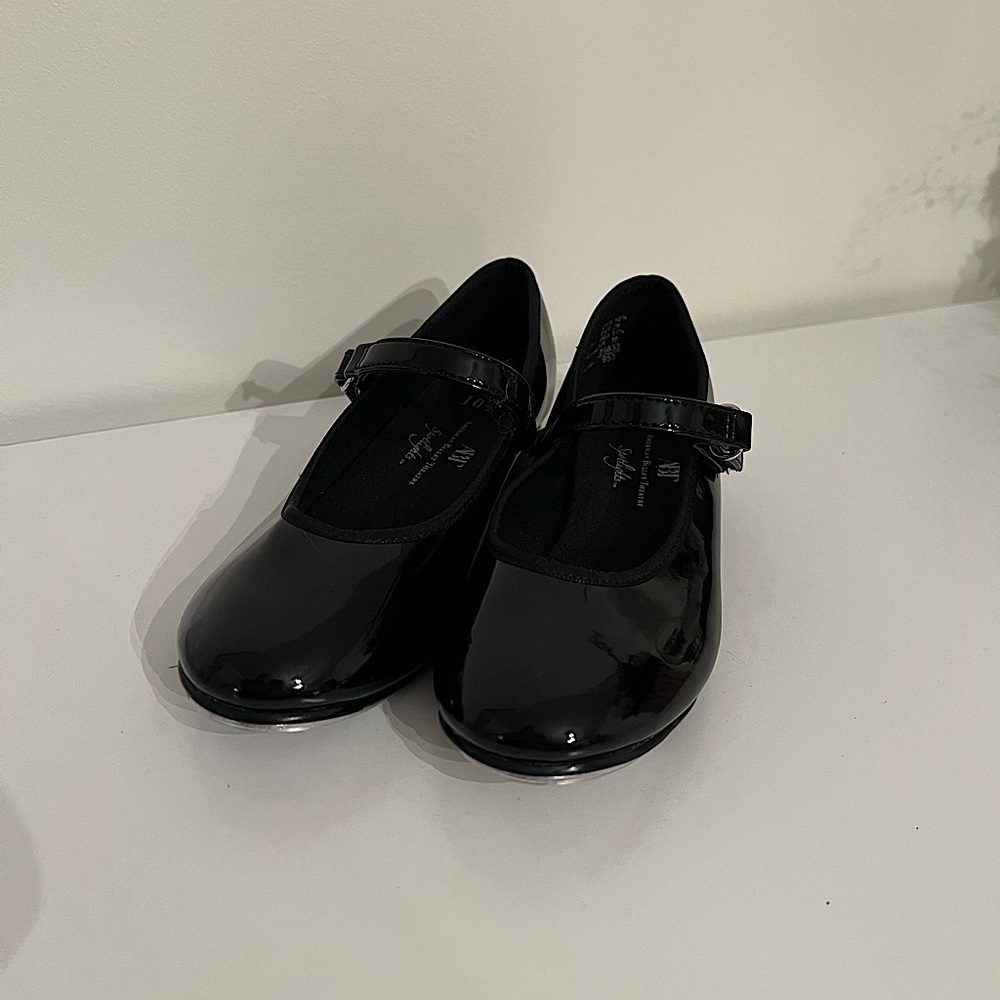 Girl ballet tap shoes ABT Spotlight 10.5